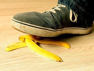 Free Banana Peel Used Sneakers photo and picture