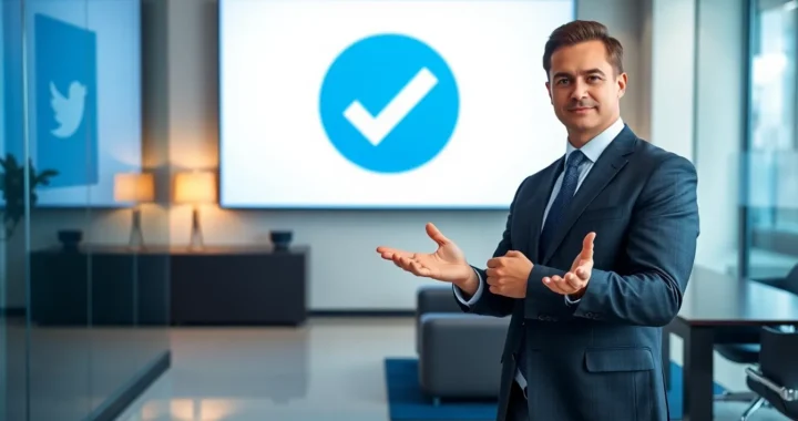 what is a blue page on social media